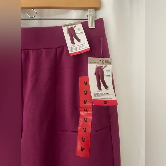 Mondetta Wide-Leg Pants size medium new with tags - Picture 4 of 7